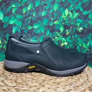 Dansko patti waterproof black slip on